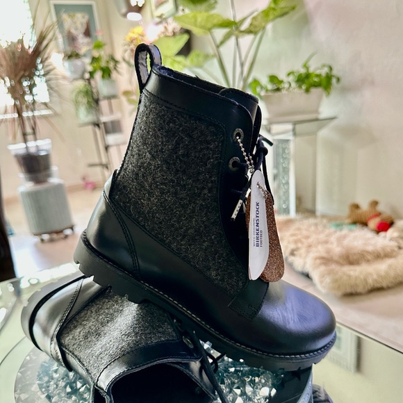 Birkenstock Black and Gray Boots - Picture 2 of 3
